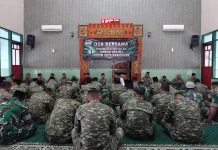 HUT ke-60 Korem Bhaskara Jaya, Kodim Bangkalan Gelar Doa Bersama