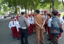 Polres Sampang Imbau Siswa Tidak Latihan Gerak Jalan di Jalan Raya