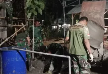 Satgas TMMD Sampang Bangun Tandon Air untuk Warga