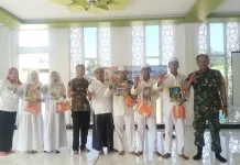 Perpustakaan Jatim, Sosialisasikan Literasi di Lokasi TMMD Sampang