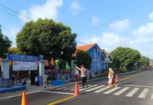 Polsek Camplong Ciptakan Kamseltibcar Lantas di Lingkungan Sekolah