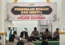 Cara Polres Sampang Bentuk Karakter Personel Humanis