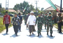 Penutupan TMMD 129 Sampang: Jalan Rabat Beton Bebas Banjir Ditinjau