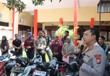 Ungkap Kasus Pencurian, Polres Bangkalan Izinkan Pinjam Pakai Barang Bukti
