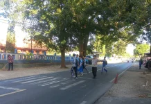 Polsek Banyuates Laksanakan Pamtur Lalin di Area Sekolah