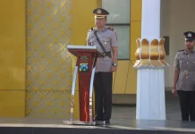 Wakapolres Pamekasan Pimpin Upacara Hari Juang Polri 2026