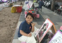 Geliat Usaha Mewarnai,Sulap Alun-alun Sampang jadi Ladang Bakat Anak