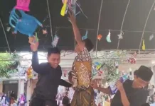 Berlangsung Meriah, Perayaan Maulid Nabi di Bangkalan Diwarnai Rebutan Hadiah