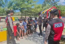Jamin Kenyamanan Warga saat Libur, Polres Sampang Intensifkan Patroli