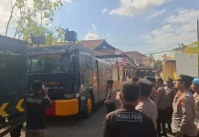Polres Sampang Cek Armada dan Peralatan Dalmas