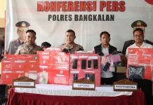 Operasi Tumpas Semeru, Polres Bangkalan Ungkap 20 Kasus Narkoba