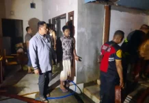 Rumah Orang Dengan Gangguan Jiwa di Pamekasan Hangus Terbakar