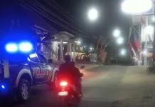 Polsek Robatal Gelar Patroli Blue Light di Dusun Tarogen