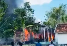 Kasus Kebakaran di Sampang Menigkat