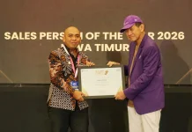 Manajer PLN UP3 Madura Dinobatkan Jadi Sales Person of the Year 2026