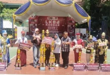 Ini Daftar Pemenang Lomba Baris-berbaris di Sampang