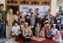 Santunan Rutin Agen BRILink Hadirkan Berkah untuk Anak Yatim