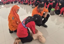Siswa Sekolah Rakyat Sampang Ikuti Rangkaian Sosialisasi Kebencanaan