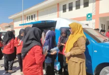 Dinas Perpustakaan Jatim Berikan Bimbingan Literasi pada Sekolah Rakyat Sampang