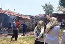 Rumah Warga Sampang Terbakar, Diduga Lupa Mematikan Kompor Gas