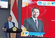 Kasdim Bangkalan Kawal Kuliah Umum Mahfud MD di UTM