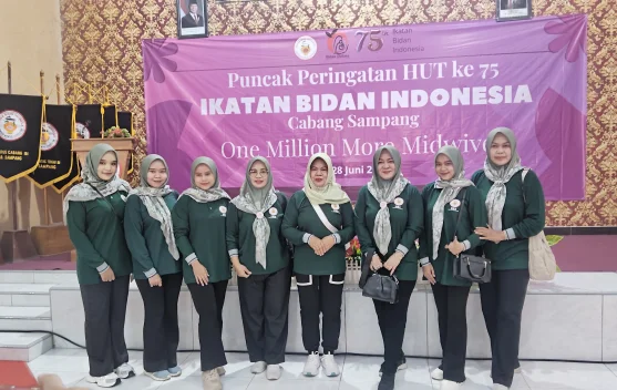 Ikatan Bidan Indonesia Kabupaten Sampang Sukses Gelar Rangkaian Peringatan HUT