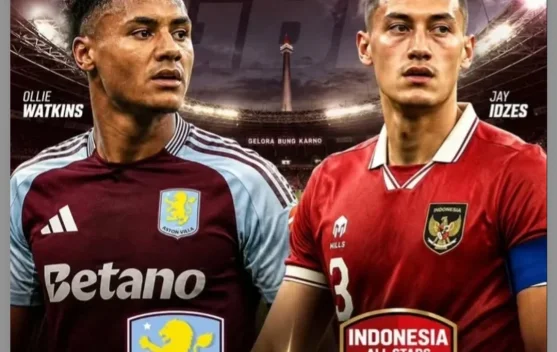 Klub Elite Premier League, Aston Villa vs Indonesia All Star