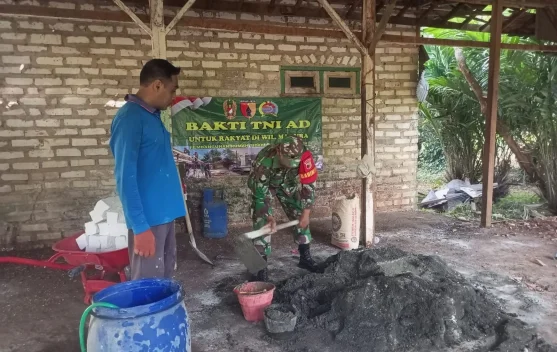 Karya Bhakti TNI AD di Bangkalan Wujudkan Rumah Layak Huni
