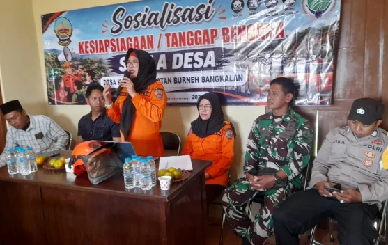 Babinsa Burneh Bangkalan Ajak Warga Siaga Hadapi Bencana