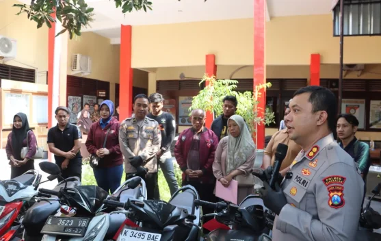 Ungkap Kasus Pencurian, Polres Bangkalan Izinkan Pinjam Pakai Barang Bukti