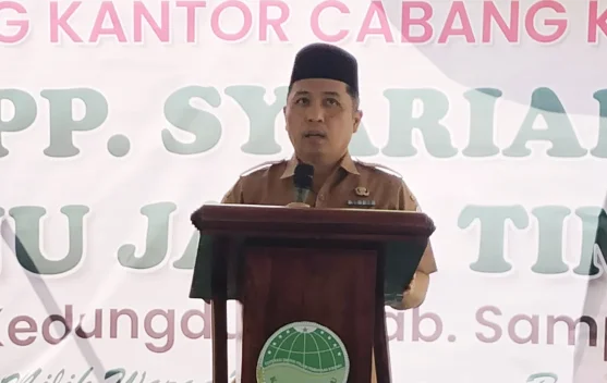 Diskop UMKM dan Perindag Sampang Apresiasi Peluncuran KSPP Syariah BMT NU