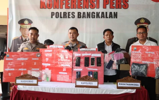 Operasi Tumpas Semeru, Polres Bangkalan Ungkap 20 Kasus Narkoba