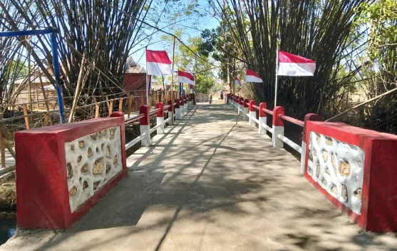 Jembatan Nyormanis Rampung, Akses Warga Blega Kini Makin Lancar