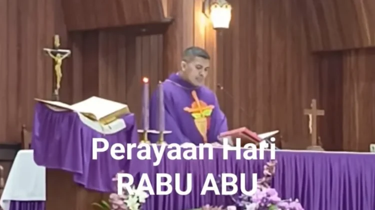 Misa Rabu Abu di Paroki St. Mathias: Momen Pertobatan