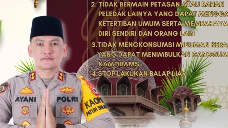 Kapolres Kepulauan Tanimbar Keluarkan Imbauan Kamtibmas Selama Ramadhan