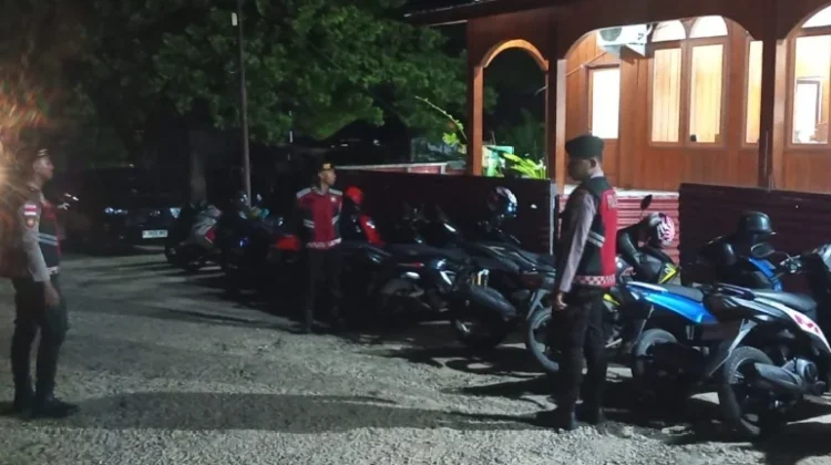 Sat Lantas Polres Kepulauan Tanimbar Amankan Sholat Tarawih