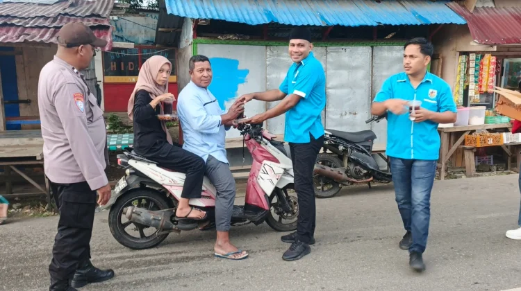 DPD KNPI GMNI GMKI KHAMI Gandeng Polres Tanimbar  Berbagi Takjil