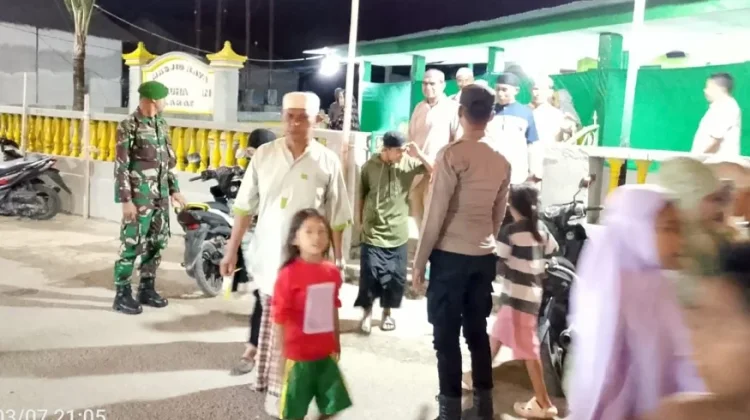 Sat Samapta Gelar Patroli, saat Sholat Tarawih