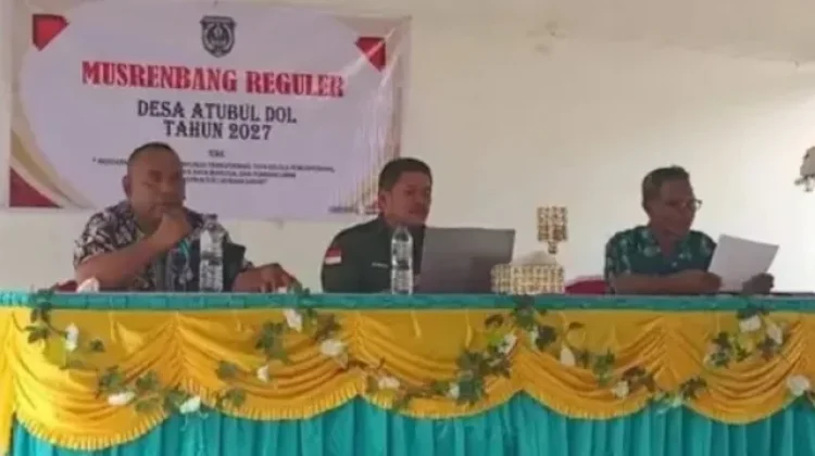 Desa Atubul Dol Kecamatan Wertamrian Melaksanakan Musrembang Tahun 2026
