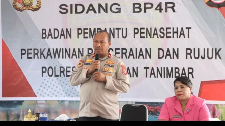 Polres Kepulauan Tanimbar Gelar Sidang BP4R