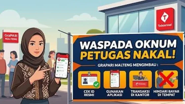 GraPARI Tual Imbau Pelanggan Waspadai Oknum Petugas Nakal