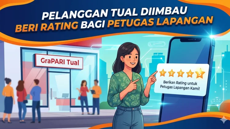 Pelanggan Tual Diimbau Beri Rating Bagi Petugas Lapangan