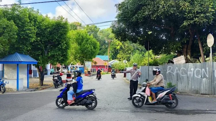 Sat Lantas Polres Kepulauan Tanimbar Optimalkan Gatur Lalin
