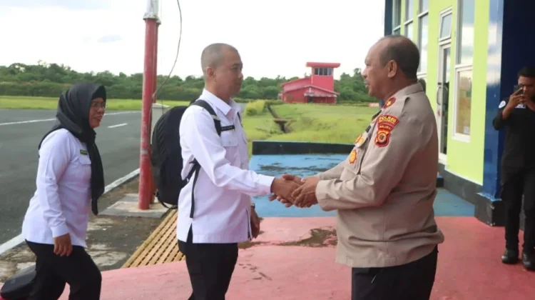 Wakapolres Kepulauan Tanimbar Sambut Tim Audit Itwasda