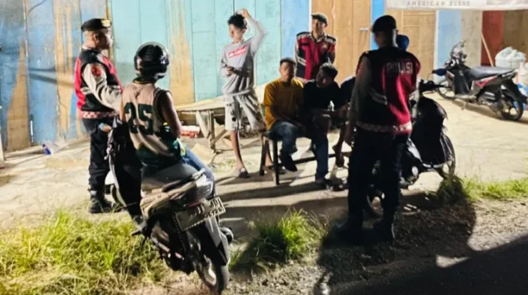 Sat Samapta Polres Kepulauan Tanimbar Tingkatkan Patroli Dialogis