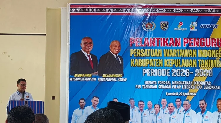 Sejarah Baru 26 Tahun PWI Lahir di Kepulauan Tanimbar