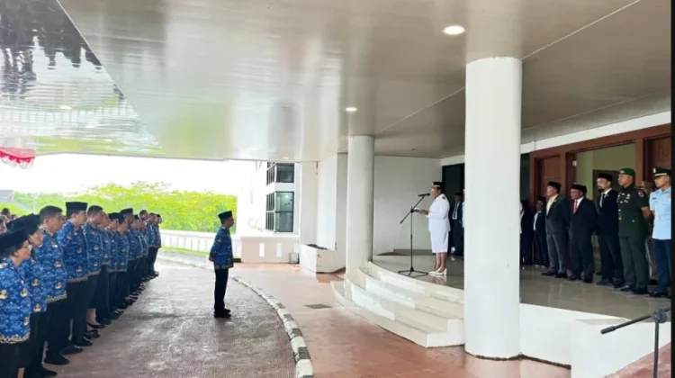Wabup Tanimbar Pimpin Upacara Bendera, Peringatan Otda ke-30 2026.