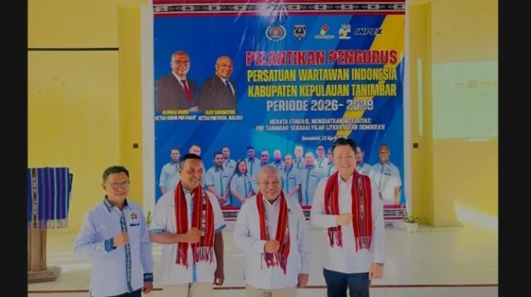 Titip 4 Harapan ke PWI Tanimbar