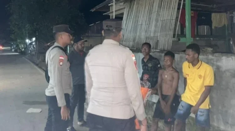 Polsek Selaru Optimalkan Patroli KRYD di Malam Hari