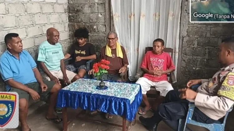 Bhabinkamtibmas Wowonda Sambangi Warga lewat DDS